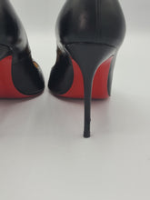 Load image into Gallery viewer, Christian Louboutin Black Point Toe Heels
