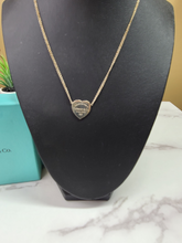 Load image into Gallery viewer, Tiffany &amp; Co Heart Sterling Silver Heart Pendant
